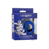 Admiral Silicone Cock and Ball Dual Ring Blue - Model ACBD-001 - For Enhanced Pleasure and Performance - Adult Naughty Store