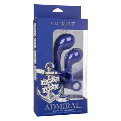 Admiral Silicone Anal Training Set - Model A6: Unisex Anal Pleasure Kit in Sensual Black - Adult Naughty Store