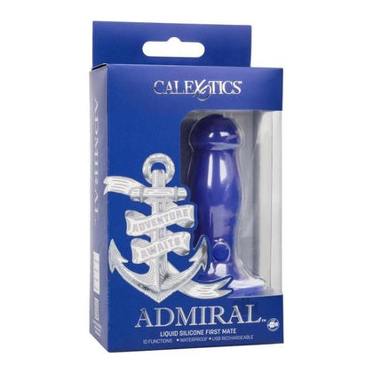 Admiral Liquid Silicone First Mate Blue - The Ultimate Pleasure Experience for Him and Her!