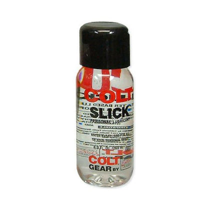 COLT Slick Lubricant - Water-Based Ultra Slick Personal Lubricant for COLT Men - Model X123 - Latex Condom Compatible - Sex Toy Friendly - Made in the USA - 8.9 fl oz - Enhance Your Intimate  - Adult Naughty Store