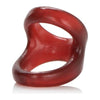 Colt Snug Tugger Red Dual Support Ring - Enhancing Pleasure and Comfort for Men - Adult Naughty Store