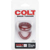 Colt Snug Tugger Red Dual Support Ring - Enhancing Pleasure and Comfort for Men - Adult Naughty Store