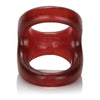 Colt Snug Tugger Red Dual Support Ring - Enhancing Pleasure and Comfort for Men - Adult Naughty Store