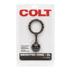 Colt Weighted Ring XL Black: The Ultimate Pleasure Enhancer for Men's Sensual Delight - Adult Naughty Store