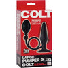 Colt Large Pumper Plug Butt Plug Black - Adult Naughty Store