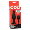 Colt XXXL Pumper Plug Black - Premium Silicone Inflatable Anal Plug for Intense Pleasure - Adult Naughty Store