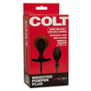 Colt Weighted Pumper Plug - Model WP-1: Inflatable Silicone Anal Plug for Enhanced Pleasure - Unisex - Black - Adult Naughty Store