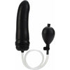 Hefty Probe Inflatable Butt Plug - Model HP-500X - Unisex Anal Pleasure - Black - Adult Naughty Store