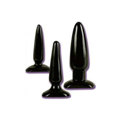 Colt Anal Trainer Kit - Gradually Sized Butt Plugs for Intense Anal Training - Model #CT-ATK-001 - Unisex - Black