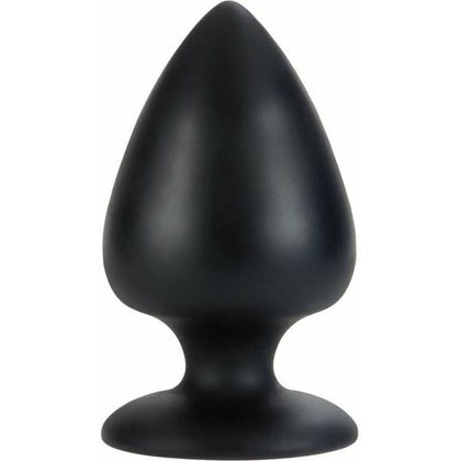 Colt Big Boy Butt Plug Black, Premium Silicone Man-Sized Prostate Stimulator Model #CBP-001, for Men, Intense Anal Pleasure, Black