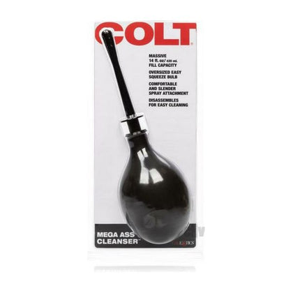 Colt Mega Ass Cleanser - Prostate Stimulation Anal Douche - Model X1 - Male - Intimate Hygiene - Black