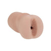 Colt Man Butt Masturbator Beige - Realistic PureSkin Ribbed Chamber Male Anal Pleasure Toy - Model CM-001 - For Men - Intense Sensations - Beige - Adult Naughty Store