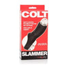 Colt Slammer Black Penis Sleeve - Enhance Pleasure and Performance for Men