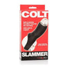 Colt Slammer Black Penis Sleeve - Enhance Pleasure and Performance for Men