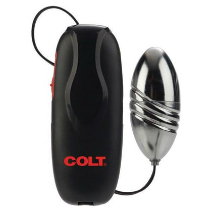 Colt Turbo Bullet Vibrator Silver - Powerful Multi-Speed Pleasure for Him or Her - Adult Naughty Store