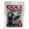 Colt Waterproof Power Bullet Vibrator Black - Adult Naughty Store