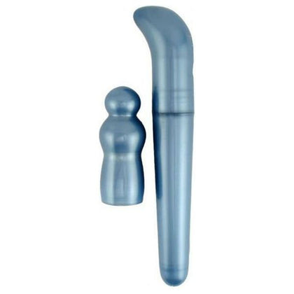 Blue Pleasure Co. TS-2000 Triple Stimulator Waterproof Vibrator for Women - G-Spot, Clitoral, and Anal Pleasure - Blue