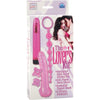 Passionate Pleasures Waterproof Pink Lover's Kit - Super Slim Massager, Jelly Sleeve, Orgasm Beads, Enhancers - Model XYZ123 - For Couples - Ultimate Sensations and Bliss