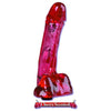Tera Patrick Vibro Dong Cherry Scented Red - Powerful Multi-Speed Vibrating Dildo for Intense Pleasure