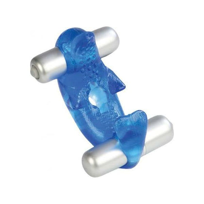 Introducing the Blue Bliss Couples Triple Orgasm Erection Enhancer Cockring - Model X3.75CM! - Adult Naughty Store