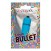 Introducing the SensaToys Foil Pack 3-Speed Bullet Vibe - Model FTB-225B: Compact Pleasure for All Genders, Unleashing Waves of Blissful Blue - Adult Naughty Store