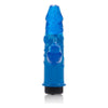 Crystal Playmate Vibrator 3 Inch Blue - Powerful Clitoral Arouser for Intense Pleasure