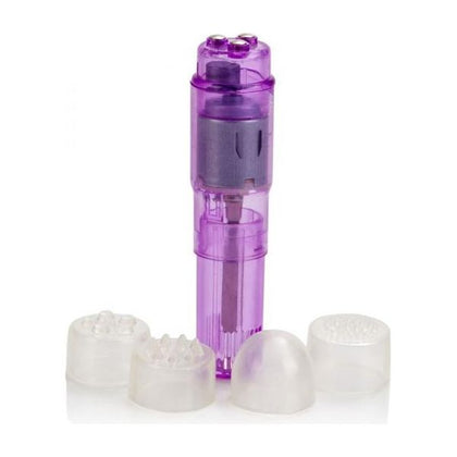 Dr. Laura Berman Athena Mini Massager Purple - Compact Waterproof Vibrating Pleasure Device for Women