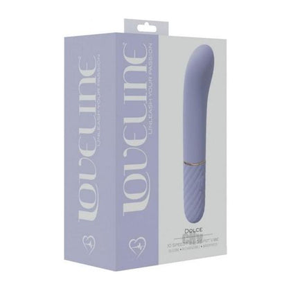 Loveline Dolce Mini Gspot Vibe DV001L Lavender Feminine Clitoral Stimulator