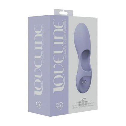Introducing Loveline Joy Finger Vibe Lavender: The Ultra-Quiet Clitoral Stimulator F1-10 for Women in Lavender