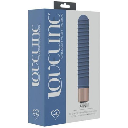 Introducing the Loveline Poise Mini Vibe Blue: F1 Motor G-Spot Clitoral Stimulator for Her