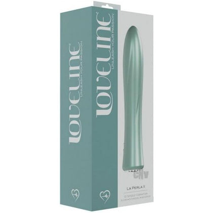 Loveline La Peria II Whisper Quiet Green Clitoral and G-Spot Vibrator for Women - Adult Naughty Store