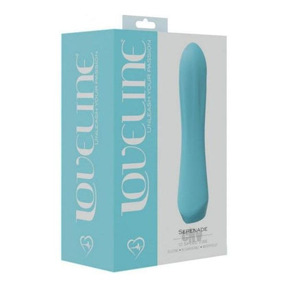 Loveline Serenade Vibe Blue - Whisper Quiet Clitoral Vibrator Providing Powerful Orgasms