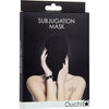 Ouch Subjugation Mask Black O-S: Sensory Awakening Spandex Hood for Him or Her, Model SM-001, Unisex, Enhances Pleasure and Impairs Vision, Shiny Black - Adult Naughty Store