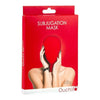 Ouch Subjugation Mask Red - Sensory Deprivation Hood for Intense Pleasure and Exploration - Adult Naughty Store