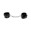 Ouch! Leather Cuffs for Hand and Ankles - Model X1 - Unisex - Intense Bondage Pleasure - Black - Adult Naughty Store