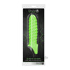 Ouch! Swirl Stretchy Penis Sleeve Gitd - The Ultimate Pleasure Enhancer for Men in Vibrant Green Glow