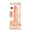 Realrock Straight W-balls 11 Vanilla - Adult Naughty Store