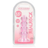 RealRock Curvy Dildo/Plug 5.5 - Crystal Clear, Model RRC-550, Unisex Pleasure Toy - Adult Naughty Store