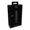 Royal Gems Glitz Gunmetal Vibrating Bullet - Model RG-001 - Unisex Pleasure - Intense Stimulation - Elegant Metallic Finish - Adult Naughty Store