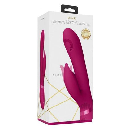 AIMI Pulse Wave Rabbit Pink - Powerful 10-Function G-Spot and Clitoral Vibrator