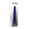 Selopa Beaded Beauty Purple - Powerful Vibrating Silicone Beaded G-Spot Stimulator - Model SB-123 - For Women - Intense Pleasure - Lavender - Adult Naughty Store