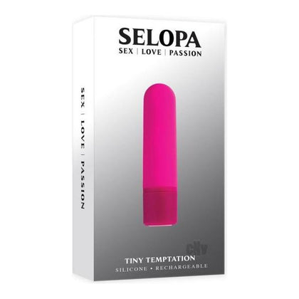 Selopa Tiny Temptation Pink - Powerful Vibrating Bullet for Targeted Stimulation - Model TT-2001 - Unisex Pleasure Toy - Adult Naughty Store