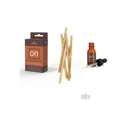 💥 ON Chocolate Arousal Oil 5ml Medium Box AO12 Refill Kit | Unisex Clitoral Stimulation | Vibrant Chocolate Brown 🍫