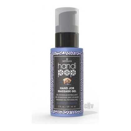 Handipop Handjob Massage Gel - Blueberry Muffin - 2oz - For Enhanced Sensual Pleasure for Both Partners in Oral Play 💙