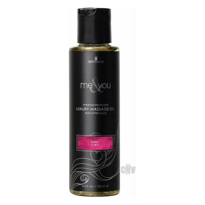 ME and YOU Luxury Massage Oil - Berry Flirt 4.2oz - Adult Naughty Store