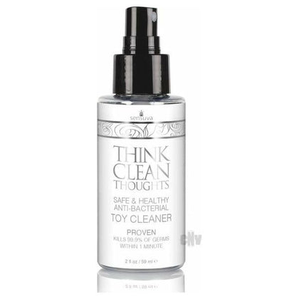 Think Clean Thoughts Toy Cleaner 2oz: The Ultimate Antibacterial Solution for All Your Pleasure Products