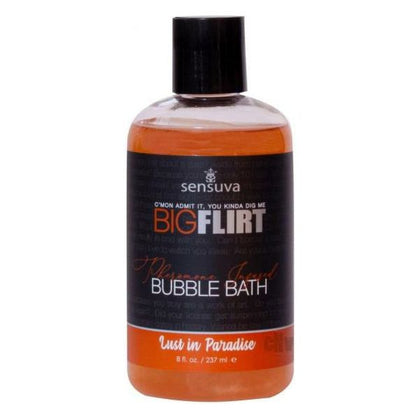 Big Flirt Bubble Bath Lust Paradise 8oz - Sensual Arousal Pheromone-Infused Bubble Bath for Intimate Moments