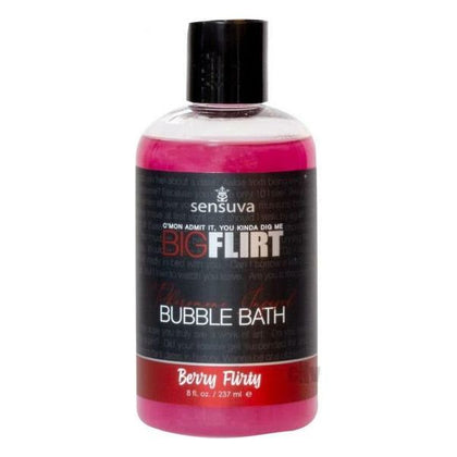 Seductive Pleasure: Big Flirt Berry Flirty Bubble Bath - 8oz - Adult Naughty Store