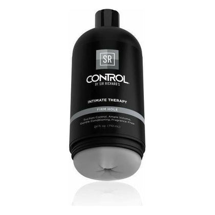 Sir Richard's Control Intimate Therapy Firm Hole Ass - Ultra Realistic Fanta Flesh Stroker for Men - Model SR-CTFH001 - Anal Pleasure - Black - Adult Naughty Store