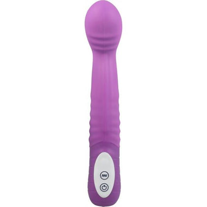 Introducing the SensaSilk™ Big O Silicone Vibrator Waterproof Lavender 8.5 Inch - The Ultimate Pleasure Companion for G-Spot Stimulation in a Stunning Lavender Hue! - Adult Naughty Store